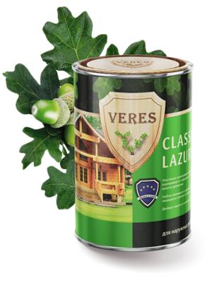 Пропитка Верес Классик Лазура №1 бесцветный 0,9л (6)