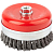 Корщетка-чашка вит., д.  125мм,М14,Профи,(с бандажом) УСП 39512