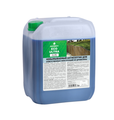 Антисептик невымываемый для ответственных конструкций гот.сост., 5л ПРОСЕПТ ECO ULTRA