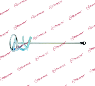 Миксер 120 * 600 мм для красок хромированная сталь, Политех, арт.1091012