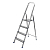 Стремянка 4 ступени алюминиевая Сибиртех 97714