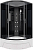 Душевая кабина ERLIT™ ER570926-C24-RUS (900*900*2200) средний поддон профиль черный, стекло тониованное NEW