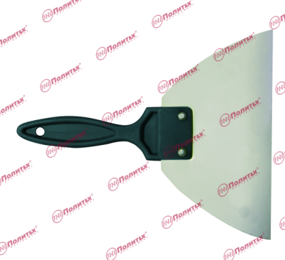 Шпатель резиновый 85мм с пласт руч Политех. 1055085