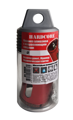 Коронка алмазная по керамограниту и мрамору с напр. сверлом 35мм 