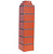 Угол "Кирпич облицовочный" керамический FineBer (171х455 мм) РАСПРОДАЖА