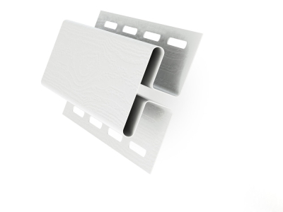 Н-профиль белый 3,00м Гранд Лайн (24 шт.уп)