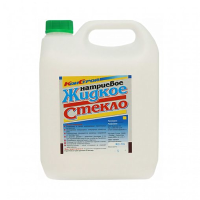 Стекло жидкое 7 кг Констрой