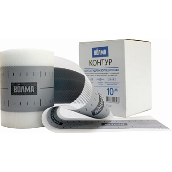 Лента гидроизоляционая ВОЛМА Контур, 10м