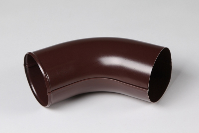 Колено сливное ф90мм ПЭ (Ral 8017 коричневый) ЭКО