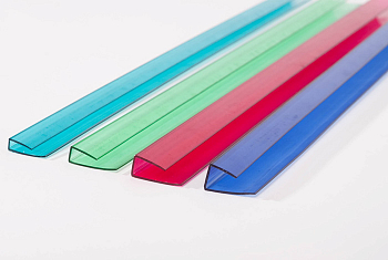 Профиль торцевой 8мм L=2,1м бронза 